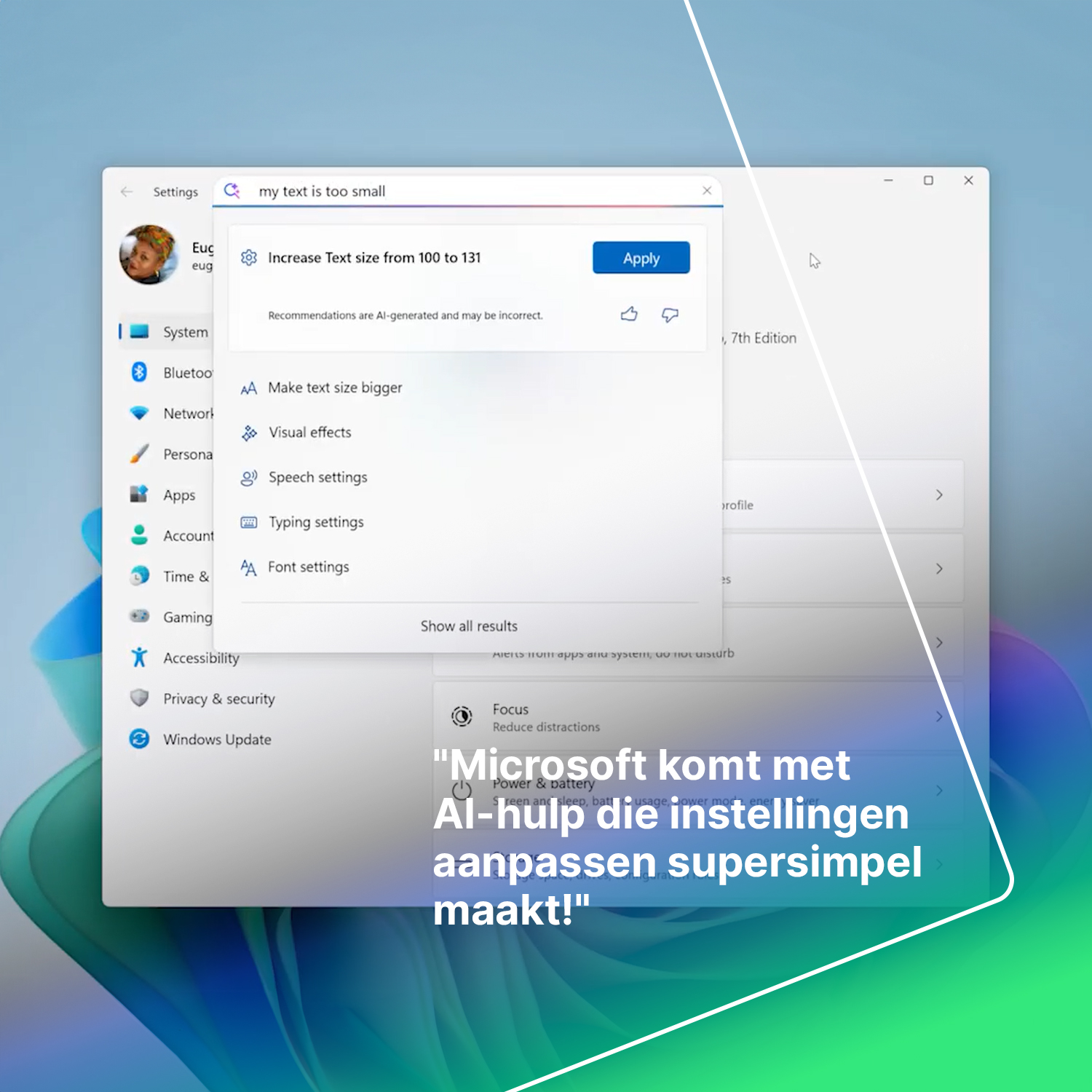 Windows AI help