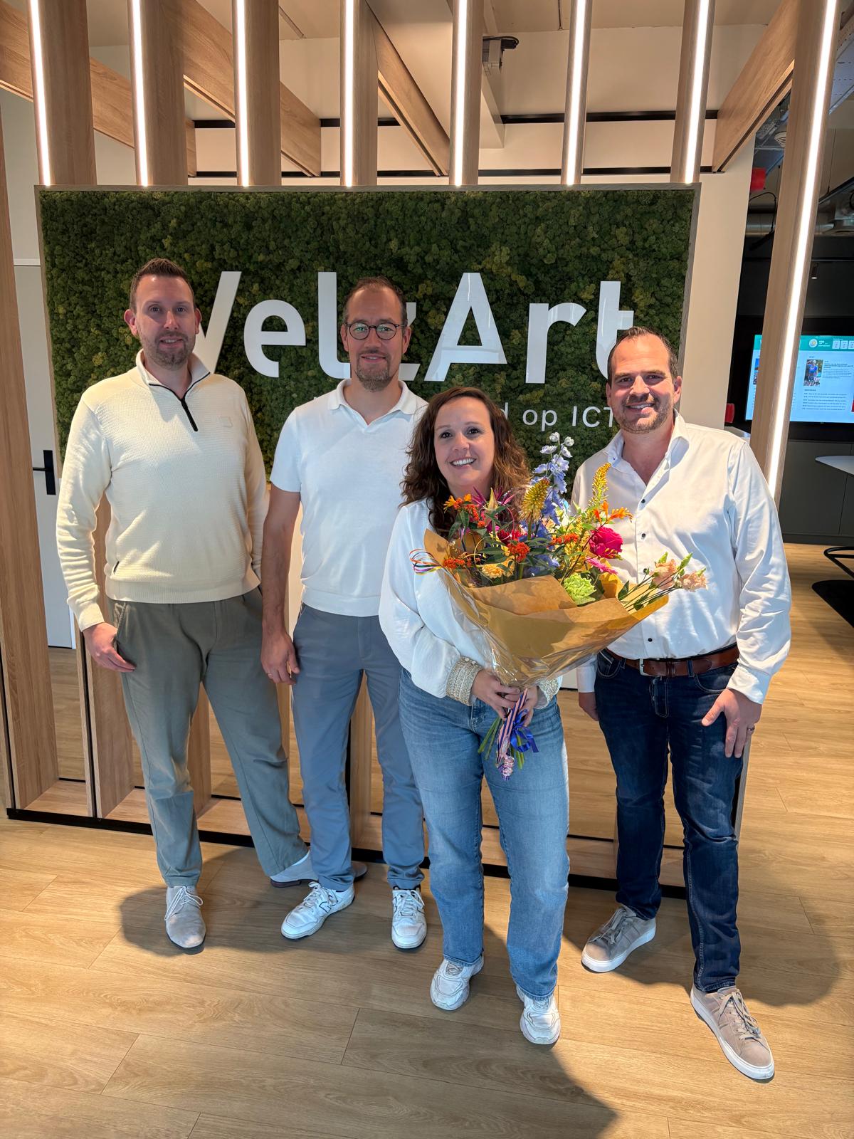 Stephanie 5 jaar in dienst